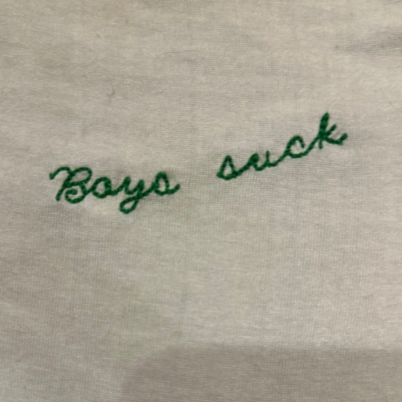 Topshop White Fun Embroidered Crop Top Resort Cruise Wear Vacation - Picture 7 of 11